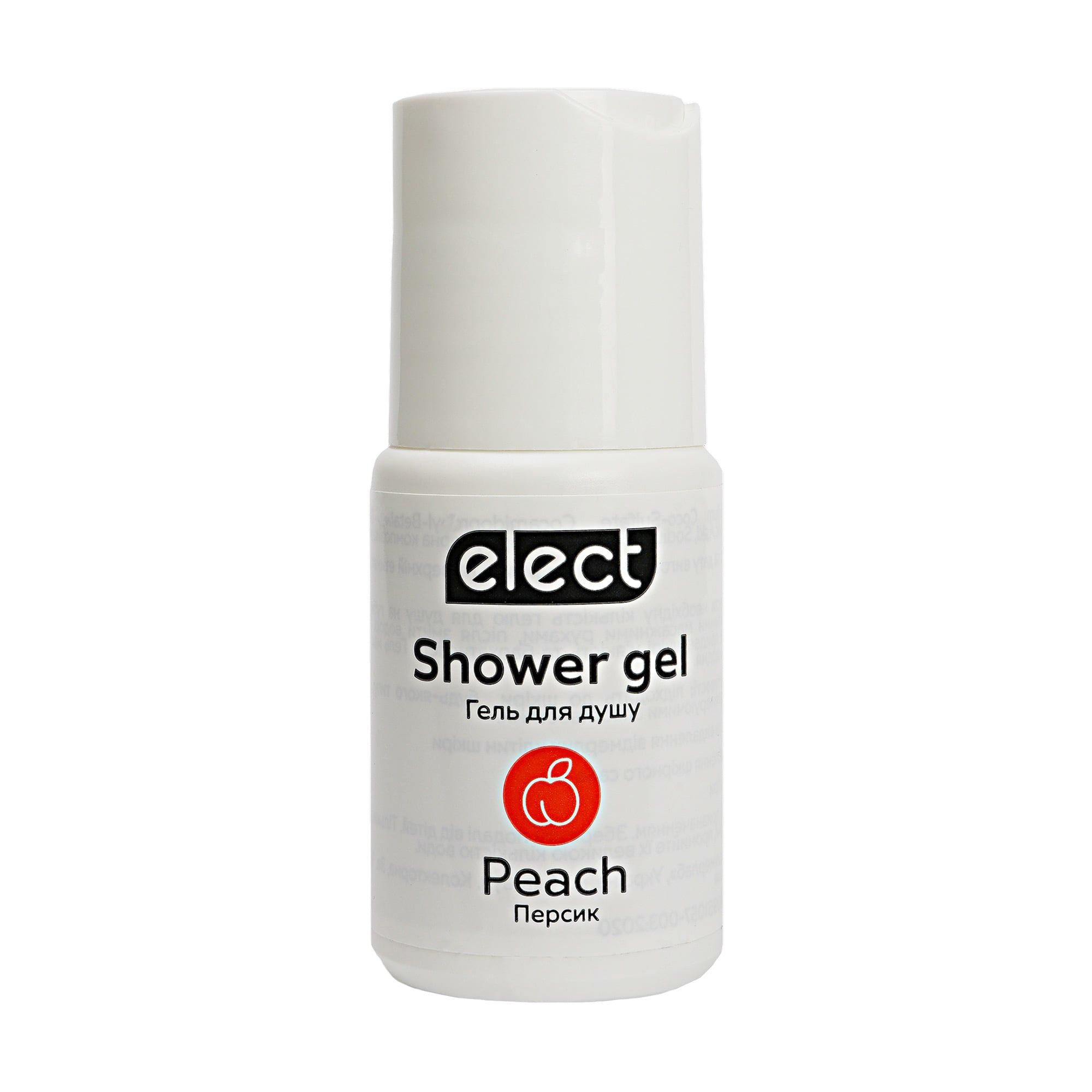 Гель для душу Elect Peach Shower Gel Персик, 30 мл